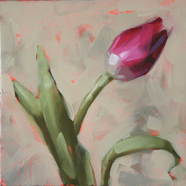 6x6 oil on panel<br>sold