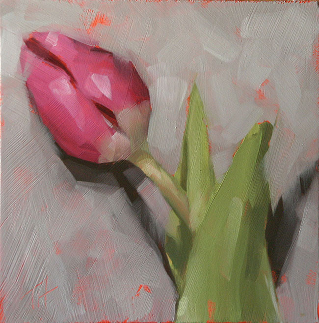 6x6 oil on panel<br>sold