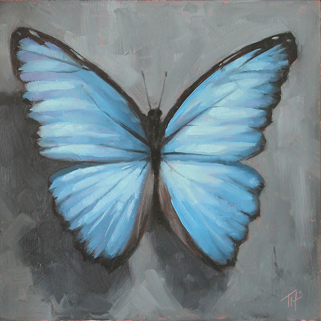 6x6 oil on panel<br>sold